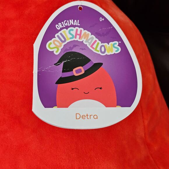 Squishmallow 16 Inch Halloween Plush | Detra‎ the Octopus Witch - Picture 5 of 6